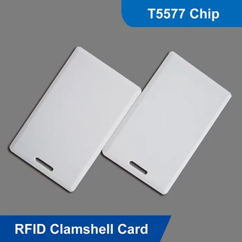 1 adet 125KHz T5577 RFID Kapaklı Kalın Akıllı Kart Erişim Kontrolü Sıcak Kapaklı Yakınlık Yeniden Yazılabilir Akıllı Kart Erişim Kontrolü İçin