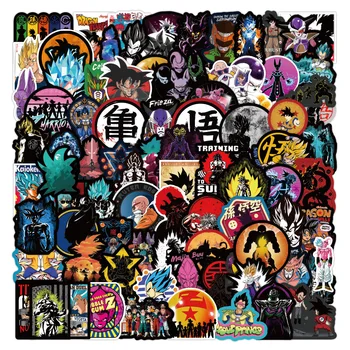 10/50/100 Adet Anime dragon topu Çıkartmalar Süper Saiyan Kaplumbağa Peri Bavul Kaykay Dizüstü Su Geçirmez Graffiti Sticker