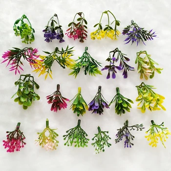 100g Mini Çekirdek Ercik Dıy Bonsai Dekoratif Aksesuarları Saksı Dolum Dekor Yapay Bitkiler DIY Çelenk El Yapımı El Sanatları
