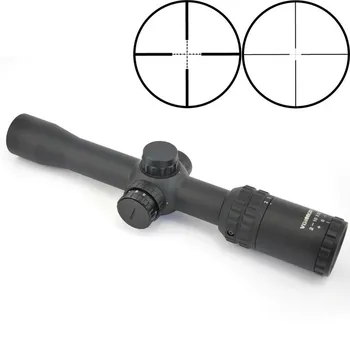 2-10x32 FFP Tüfek Lazer işıklı Gece Avcılık Amaç Optik Sight İlk Odak düzlemi Taktik Kapsam .223 .308