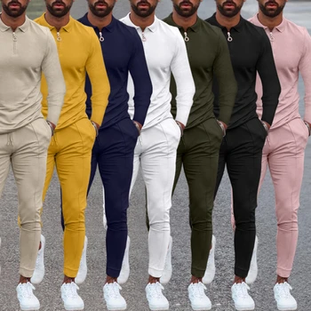 2022 Eşofman Erkekler Hoodie 2 Parça Set Kazak + Sweatpants Spor Katı Hoodies Casual Erkek Giyim Ropa Hombre