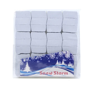 5 torba (12 adet/torba) beyaz Kar Fırtınaları, Kar Kağıt Sihirli Hileler Sahne Parti Illusion Sihirbaz Aksesuarları Gösterisi Hile Sahne