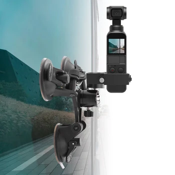 Araç Tutucu Vantuz Dağı DJI Osmo Cep 2 Kamera Sabitleyici Aksesuarı Alüminyum Genişletme Modülü Adaptörü Dönüştürücü