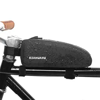 Bisiklet Bisiklet Bisiklet Üst Ön Tüp Çanta Su Geçirmez şasi çantası Büyük Kapasiteli MTB Bisiklet Pannier Kılıfı Yağmur Geçirmez Bisiklet Aksesuarları