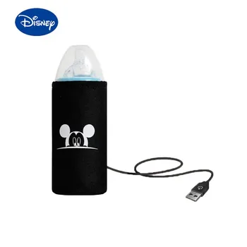 Disney Mickey Karikatür USB Isıtıcı Bezi şişe çantası İsıtıcı Bebek Besleme Aksesuarı