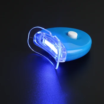 Diş beyazlatma taşınabilir Mini Led mavi ışık akıllı beyazlatıcı enstrüman diş beyazlatma güzellik sağlık aracı Отбеливаниейубов