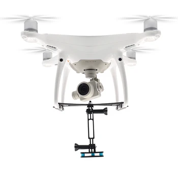 DJI Phantom için 4pro / 4pro + / 4 PA / 4 P Drone kamera yatağı Gimbal koruma levhası uzatma çerçeve + sönümleme kurulu