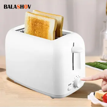 Ekmek Toaste Çıkarılabilir Kırıntı Tepsisi Tost Pişirme Aletleri Ev 6 Çalışma Modu Mutfak Mini Otomatik Kahvaltı Tost Makinesi
