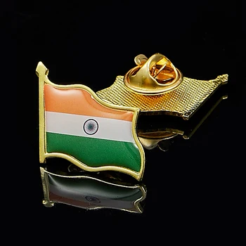 Hint ulusal bayrak Pin broş giyim aksesuarları Unisex takı hediye için