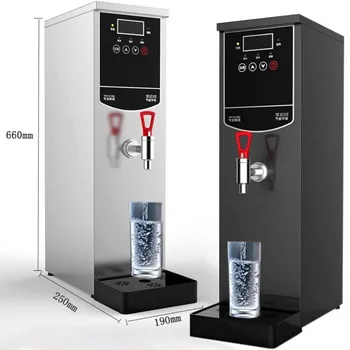 Kaynar Su Makinesi Süt Kabarcık Machine40L Vapur Su Kazanı Çay Dükkanı Ticari Ekipman Makinesi Kahve makinesi