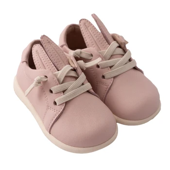 Kız Rahat Ayakkabı Çocuk Hakiki Deri Bağbozumu Rahat Bahar Ayakkabı Tasarım Sevimli rahat ayakkabılar İle Çocuk Ayakkabı
