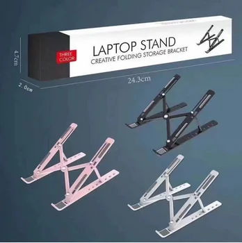 Laptop standı katlanır tembel masaüstü standı ayarlanabilir kaldırma desteği