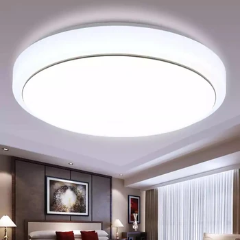 LED tavan ışıkları Ultra İnce Modern Aydınlatma Yüzeye Monte Lamba 18W 24W 30W 36W Oturma Odası Yatak Odası Mutfak Aydınlatma