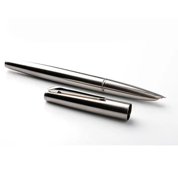 majohn Ti200 Titanyum Alaşımlı Metal dolma kalem İnce Boyutu / 14 K Altın 0.5 mm Dönüştürücü ile Ofis İş Yazma Mürekkep Pürüzsüz Kalem