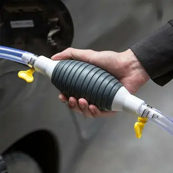 Manuel Gaz yağ pompası Araba Yakıt El Emme Borusu Pompası İçin Dayanıklı Sıvı Benzin Benzinli Transfer Enayi Sifon Evrensel N6p0