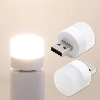 Mini USB arayüzü gece lambası kitap ışık LED göz koruması okuma lambası bilgisayar mobil güç USB adaptörü güç kaynağı ışığı
