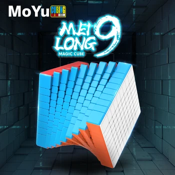 MOYU MeiLong 9 Sihirli Küp 9×9 Profesyonel Rubick 9x9x9 Hız Bulmaca 9x9 Fidget çocuk Eğitici Oyuncak Rubix Cubo Magico