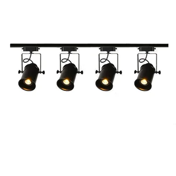 Retro E27 LED ray lambası Duvar veya Tavan montaj Endüstriyel Spot Ray Lambası Ahır Galeri Giyim mağazası mağaza spot aydınlatma
