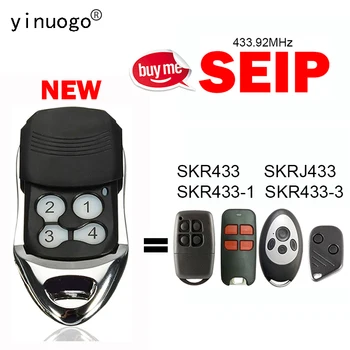 SEIP için SKR433 SKRJ433 Garaj kapı uzaktan kumandası 433.92 MHz 4 Düğmeler SEIP Uzaktan Kumanda Kapısı Açacağı SEIP SKR433 - 1 SKR433-3