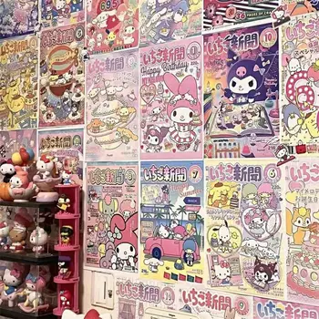 Sevimli Hello Kitty Kuromi Posterler Kawaii japon animesi Tuval Boyama Oturma Odası Dekor yatak odası dekoru Duvar Sanatı Ev Dekorasyon