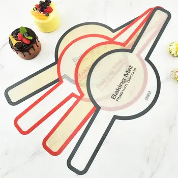 Silikon Pişirme Mat yapışmaz Isıya dayanıklı Pasta Hamur Haddeleme Renkli Ekmek Fırını Pad Bakeware mutfak gereçleri Araçlar