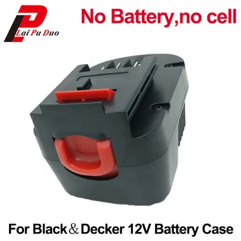 Siyah & Decker için 12V Ni-CD Plastik Kasa (pil hücresi) güç Aracı Pil FSB12 BD1204L BD-1204L B-8315 BPT1047 Kabuk Kapak