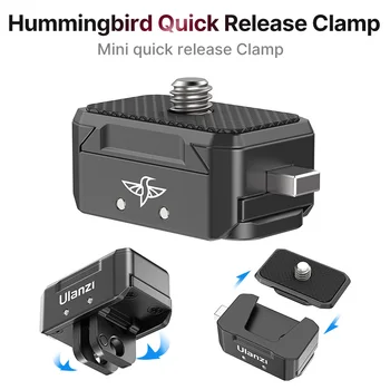 Ulanzi Hummingbird Tutuşunu Sistemi DSLR GoPro Topu kafa Tripod Sihirli Kol Hızlı Anahtarı Kiti Accessoreis Hızlı Realse Plaka