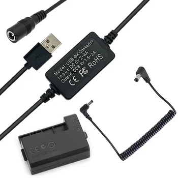 USB Sürücü Kablosu adaptörü LP-E10 kukla pil DR - E10 DC Çoğaltıcı Canon EOS Rebel T3 T5 T6 Öpücük X50 X70 EOS 1100D 1200D Dijital