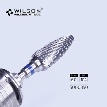 WILSON hassas alet 5000350-ISO 275 190 060 Tungsten Karbür Burs Kırpma Sıva / Akrilik / Metal