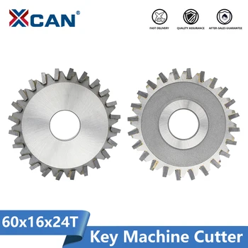 XCAN Anahtar Makine Kesici 60x16mm 24 Diş Tungsten karbür daire testere bıçağı Anahtar Kesme Makinesi, Testere Bıçağı Kopya Tuşları.