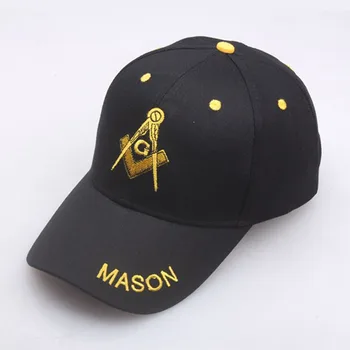 Yeni Nakış Masonik beyzbol şapkası Erkekler Mason Sembolü G Templar Masonluk Şapka Erkekler Kadınlar SnapbackTrucker Baba Şapka Kapaklar