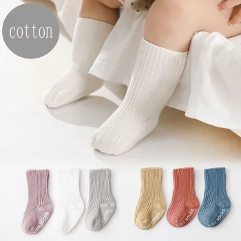 Yenidoğan Bebek Çorap Bebek nesneleri Antiskid Kat Çorap Kız Erkek Ucuz Şeyler Çocuklar Aksesuarları Giysi Dikiş Çorap 0-3 yıl