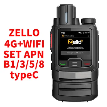 zello poc walkie talkie uzun menzilli radyo 4G comunicador telefon taşınabilir profesyonel 100km polis telsizi mini android woki toki